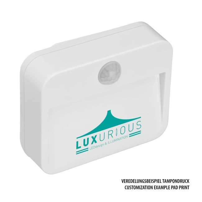 LED light with moving sensor