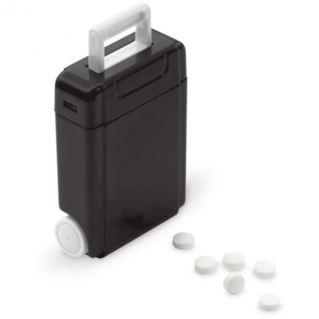 Mint dispenser suitcase