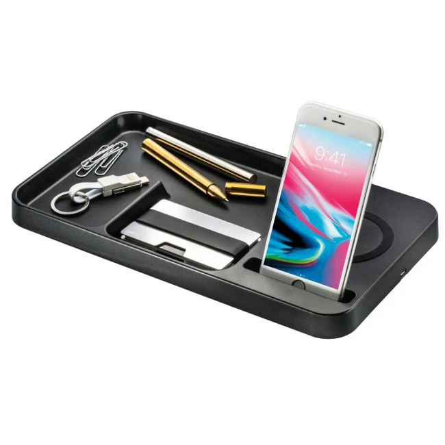 Desktop Organizer with wireless charger