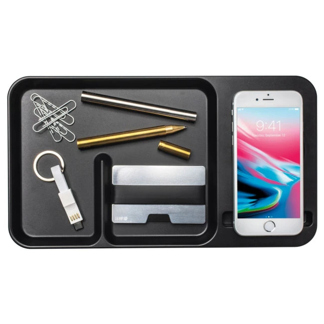 Desktop Organizer with wireless charger