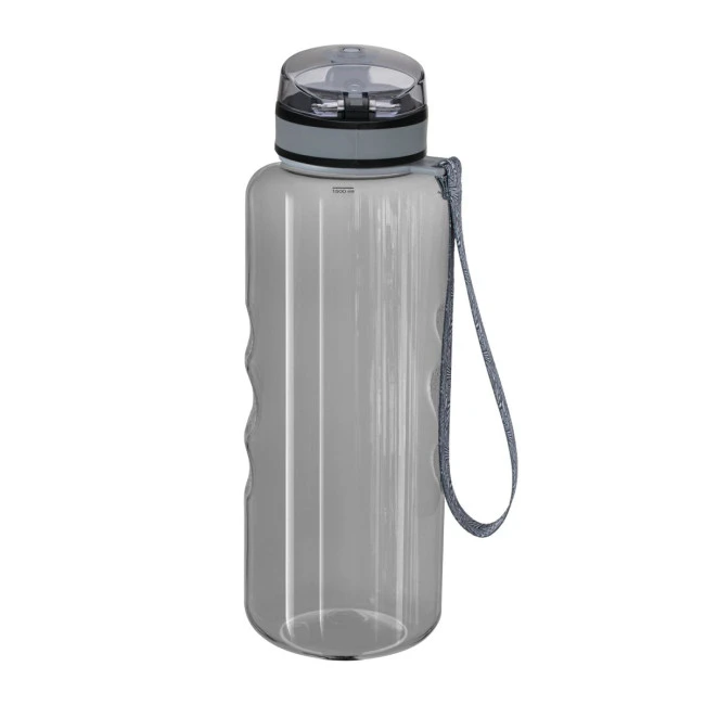 Grey Plastic Sports Bottle 1.5L