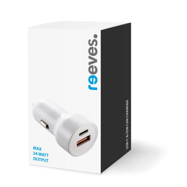 USB-C & USB Car Charger