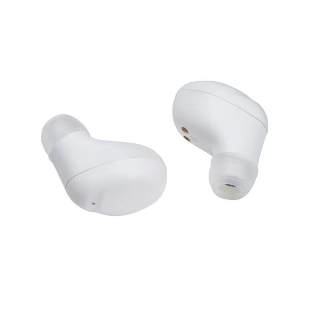White Wireless Earphones & Charging Case