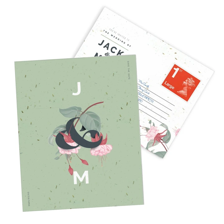 Seeded Paper Postcards A5 (2PP)