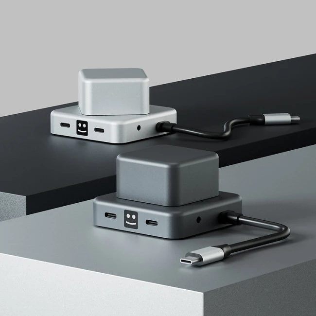 Xoopar CUBBI 7-in-1 USB C Hub PD For Macbook & Laptop 100w