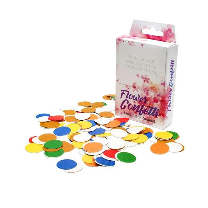 Seed Paper Confetti Box