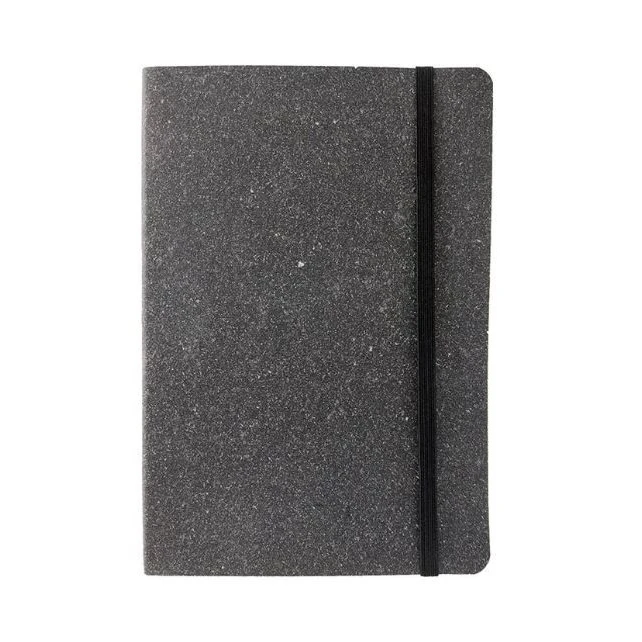 A5 Albany Recycled Leather Notebook Soft Cover