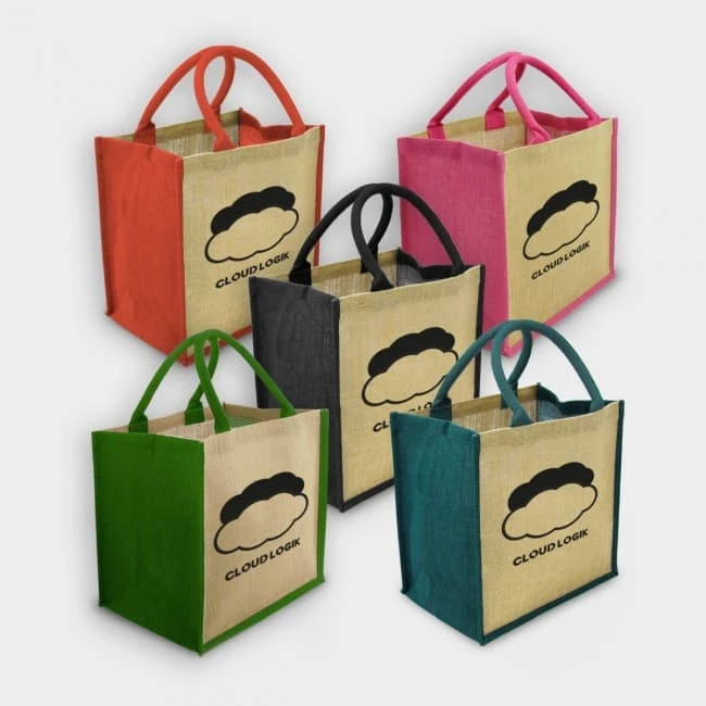 Green & Good Coloured Brighton Bag - Jute