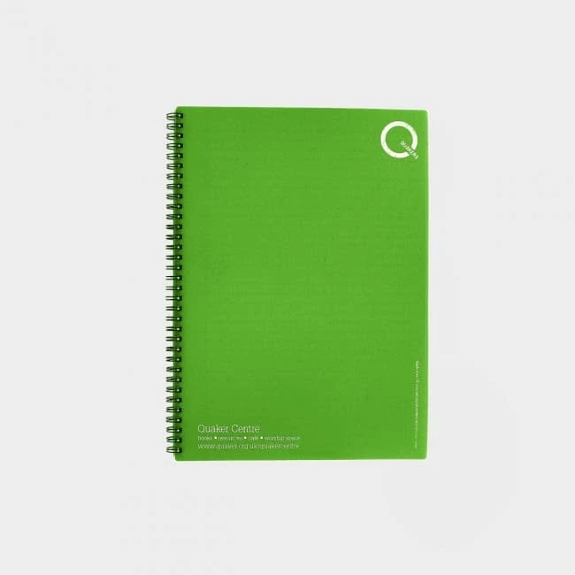 Green & Good A4 Polypropylene Wire Notebooks - Recycled