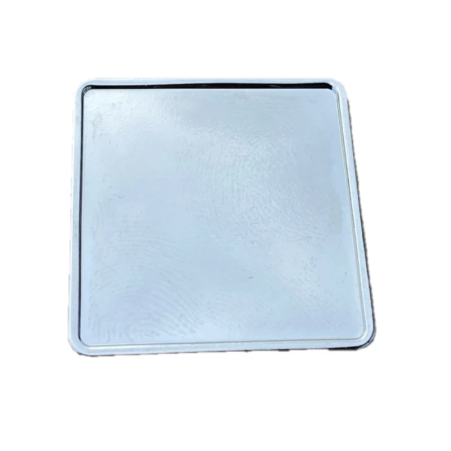 Square Pin Badge with Full Colour Printed Decal