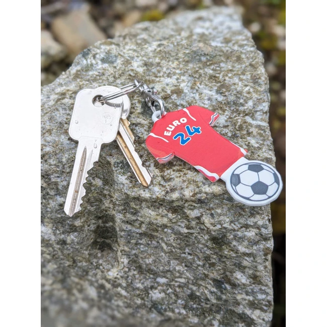 Shirt Shaped Trolley Stick Keyring