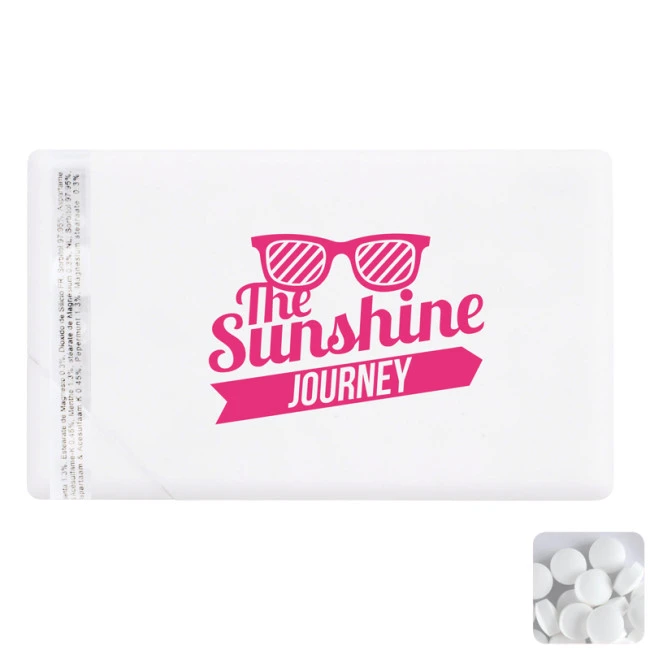 Mint Card With Sugar Free Mints