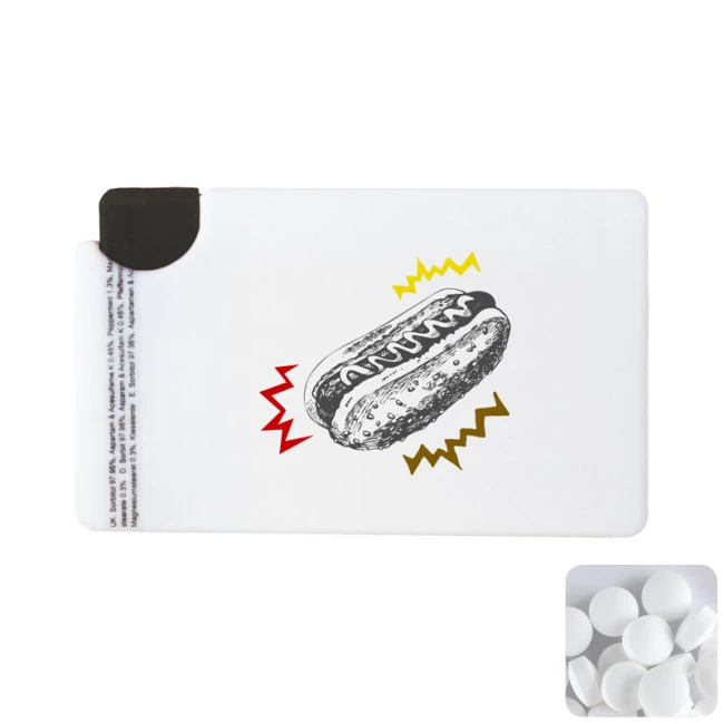 Mint Card De Luxe With Sugar Free Mints