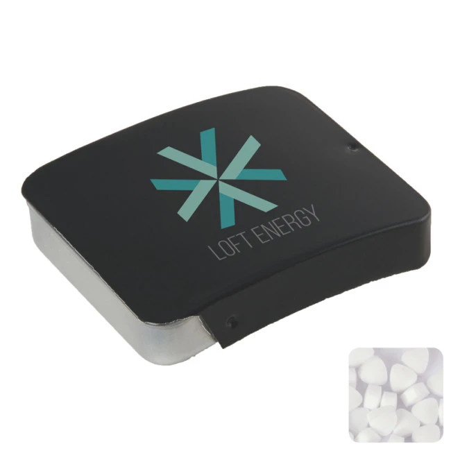 Sliding Tin With Sugar Free Mints