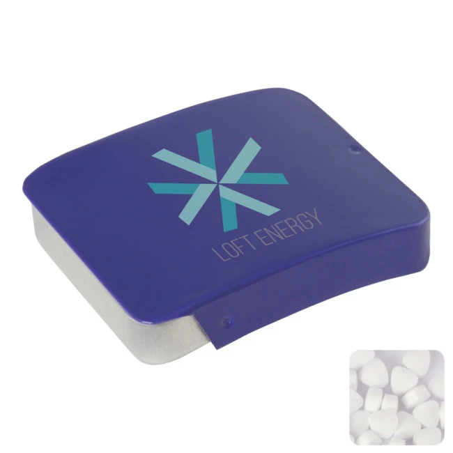 Sliding Tin With Sugar Free Mints