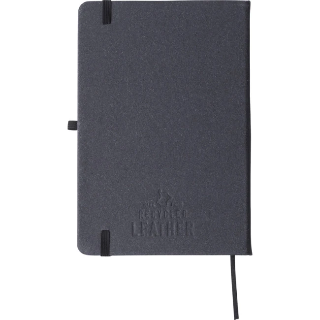 The Plato Recycled Leather A5 Notebook