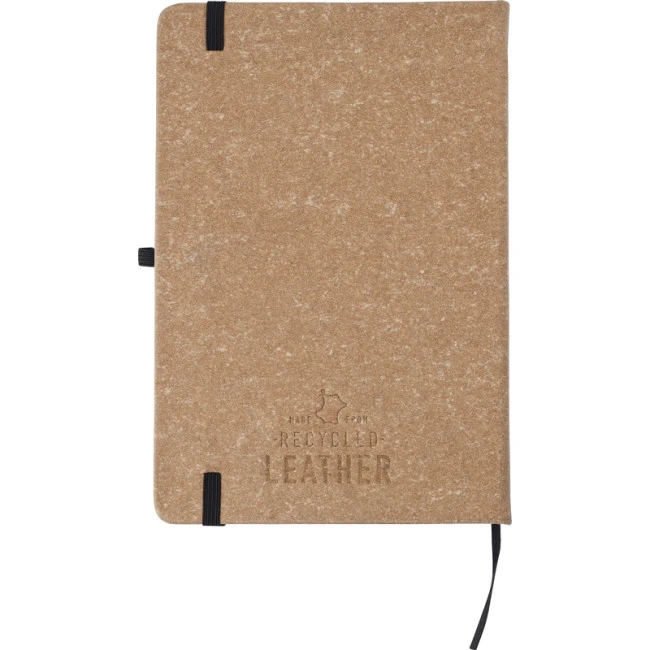 The Plato Recycled Leather A5 Notebook