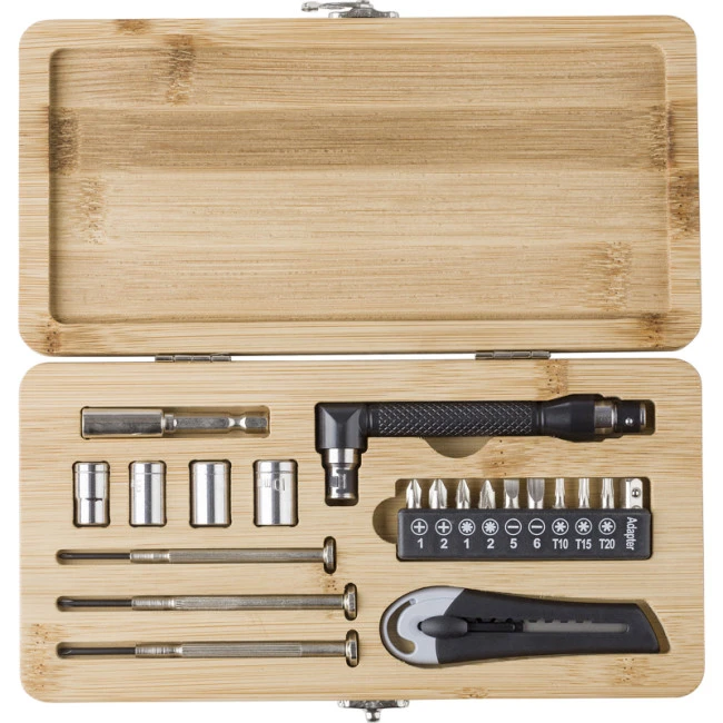 Bamboo Tool Set 27pc