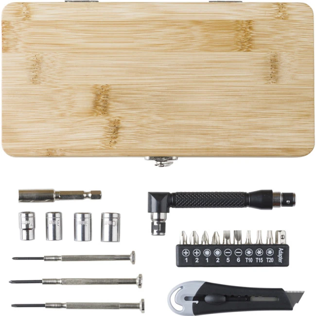 Bamboo Tool Set 27pc