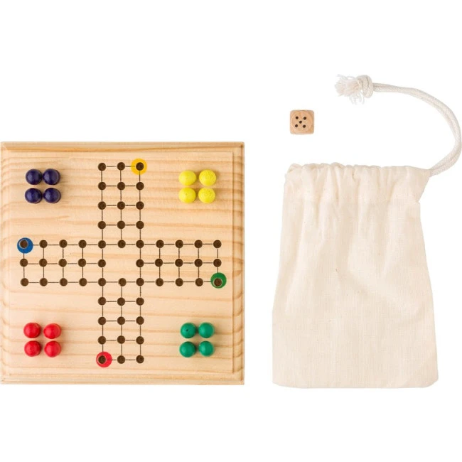 Wooden Ludo Game
