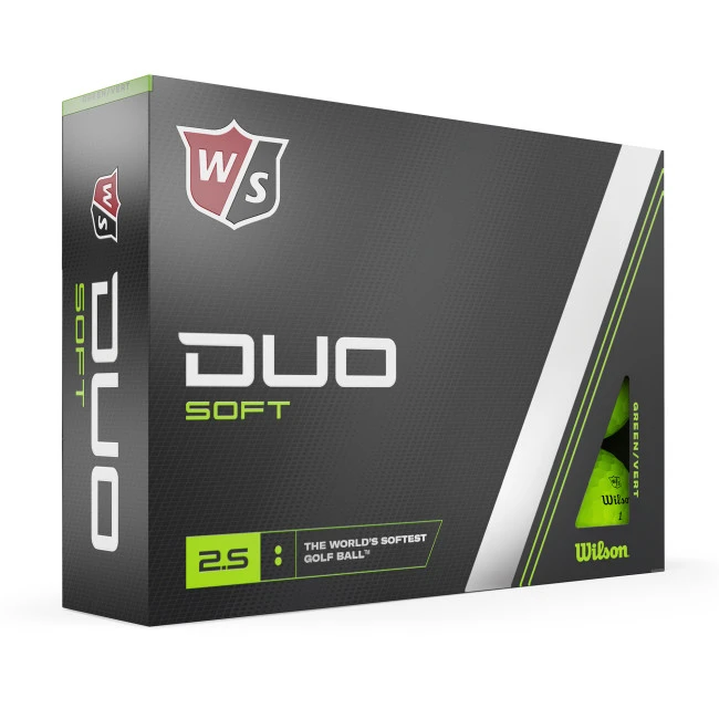 Wilson Staff Duo Soft Coloured Printed Golf Balls Buy 12 Dozen Get 2 Dozen Free