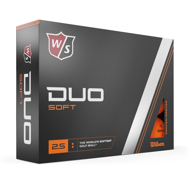 Wilson Staff Duo Soft Coloured Printed Golf Balls Buy 12 Dozen Get 2 Dozen Free
