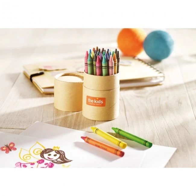 30 Wax Crayons