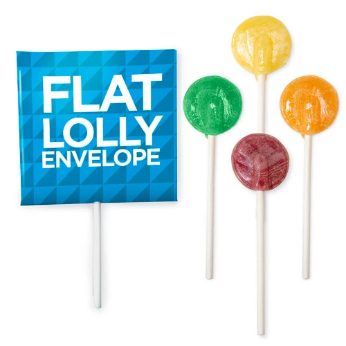 Flat Lollipop With Envelope
