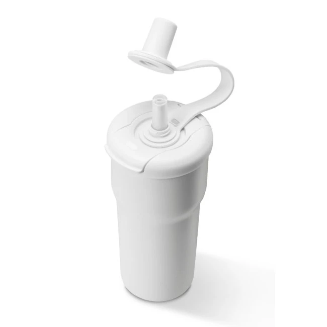 Roca Recycled Stainless Steel Insulated Cup With Integrated Straw 600ml