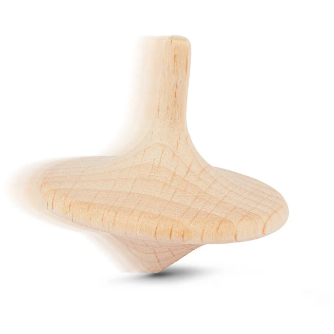 Sustainable Wooden Spinning Top