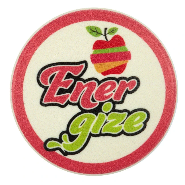 Recycled Plastic Button Badge 37mm