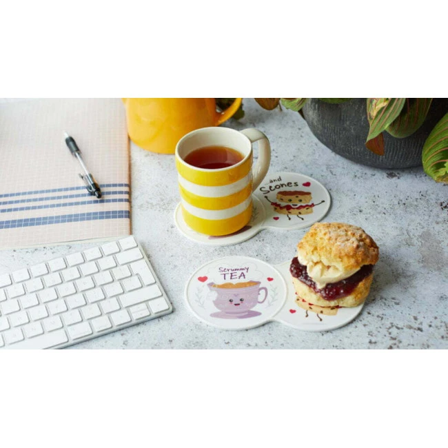 Biscuit Dual Coaster