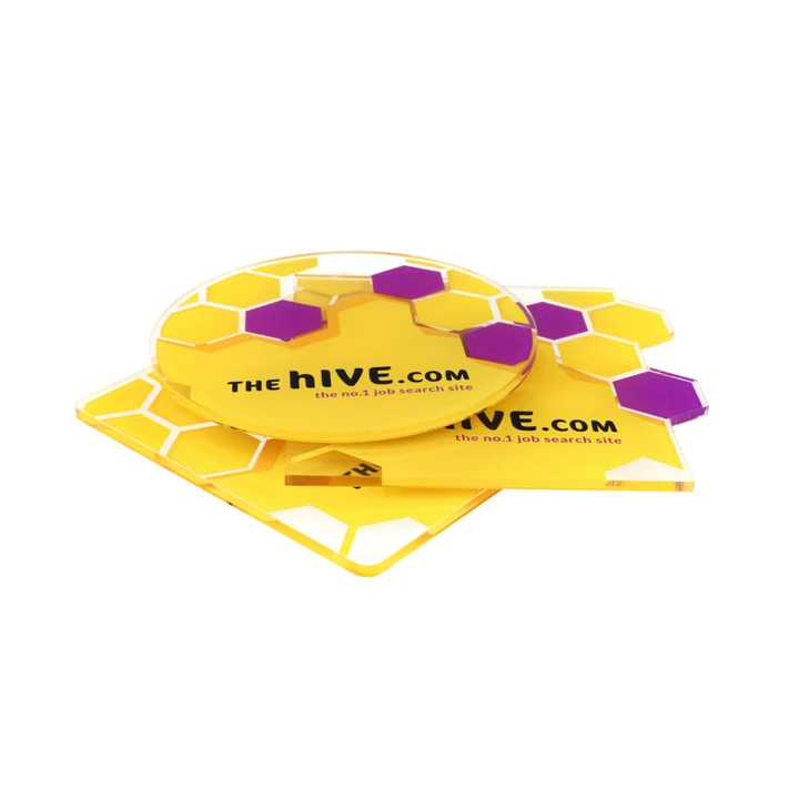 Recycled Acrylic Coaster Any Shape