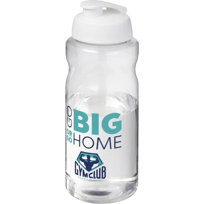 H2O Active Big Base 1 Litre Flip Lid Sport Bottle