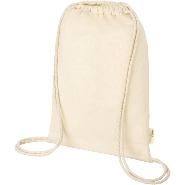 Orissa 140 g/m² Cotton Drawstring Backpack 5L