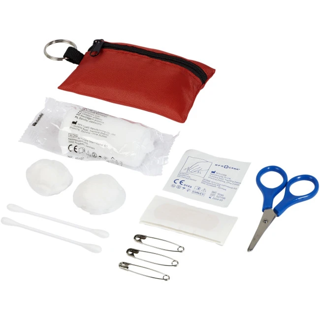 Valdemar 16-Piece First Aid Keyring Pouch