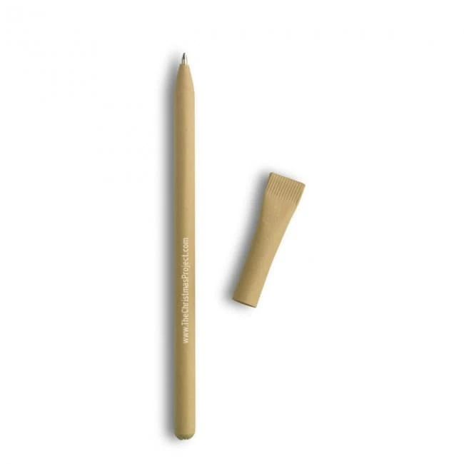 Recycled paper ball pen