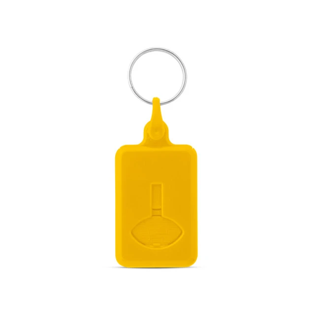 ABS Trolley Coin Keyring