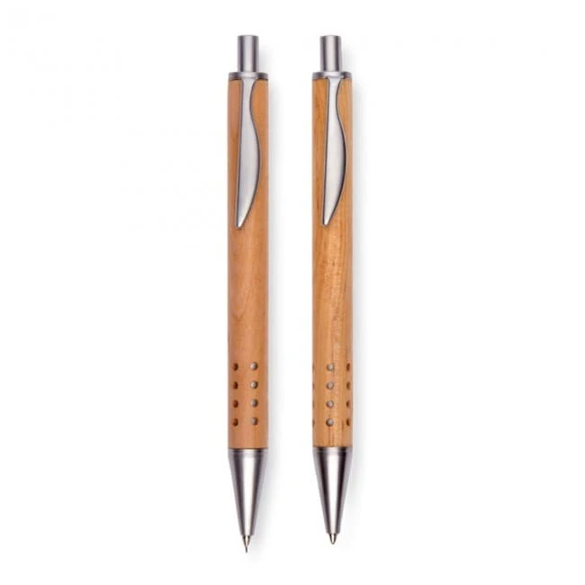 Pen Gift Set In Wooden Box