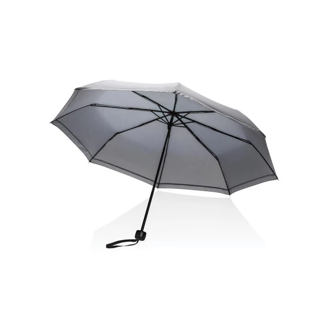 Impact Aware Rpet Pongee Mini Reflective Umbrella 20.5"