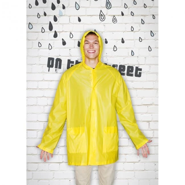 PVC Raincoat With Hood