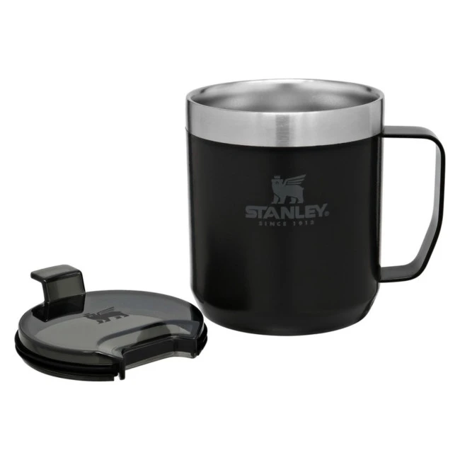 Stanley Classic Camp Mug 350ml Solid Black