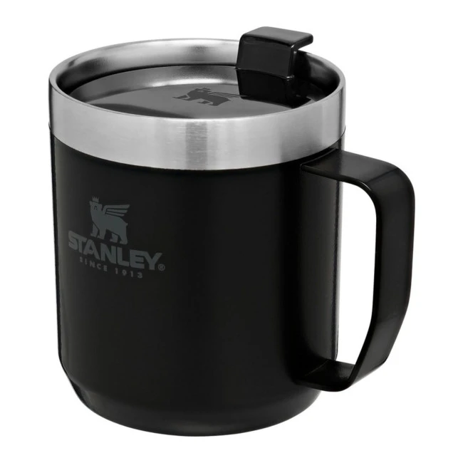 Stanley Classic Camp Mug 350ml Solid Black