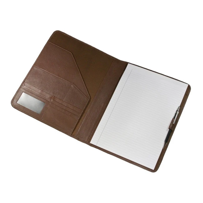 Melbourne A4 Folder In Brown