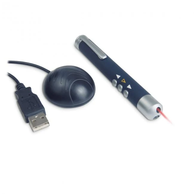 Remote control laser pointer