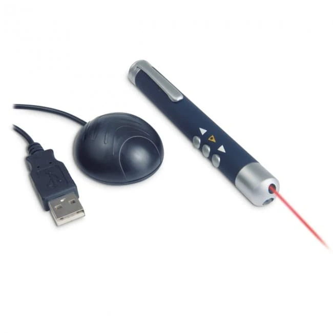 Remote control laser pointer