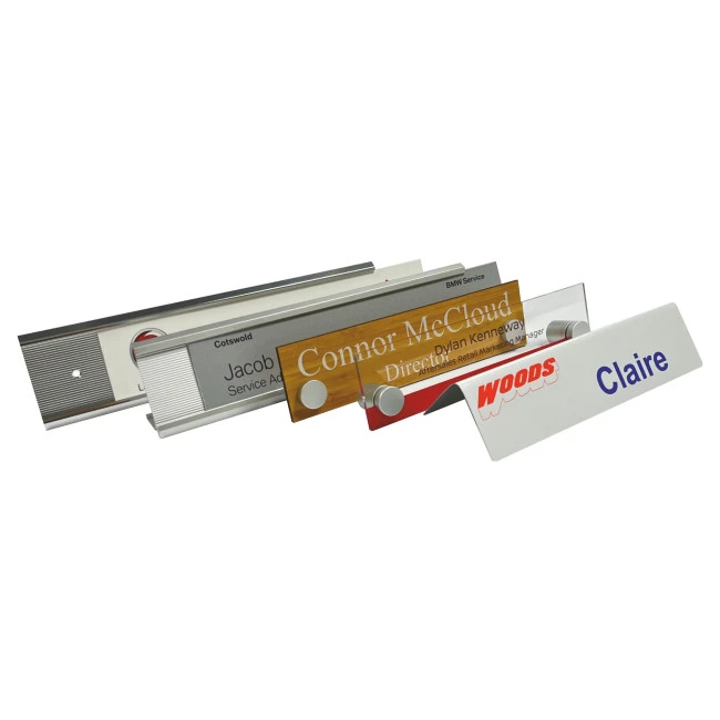 Insert Desk Nameplate Replacement Insert