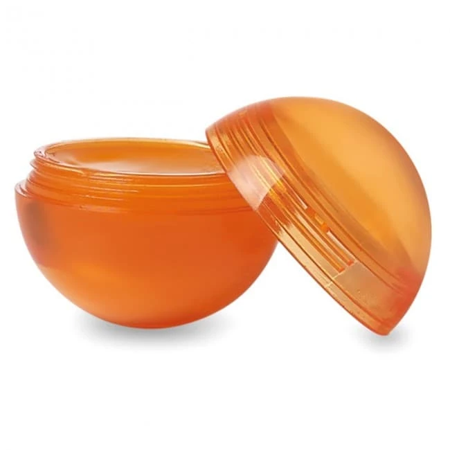 Lip balm in round box