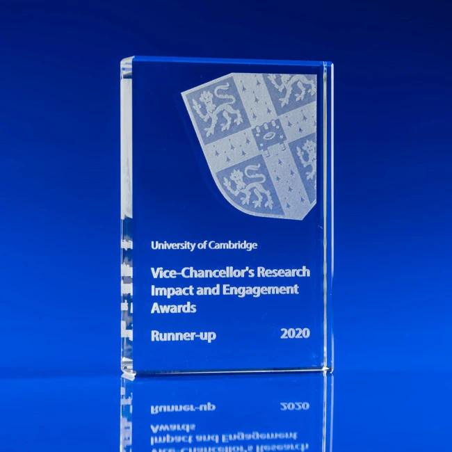 Plaque Crystal Award, 80