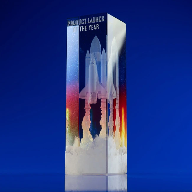 Rectangle Crystal Award, 230
